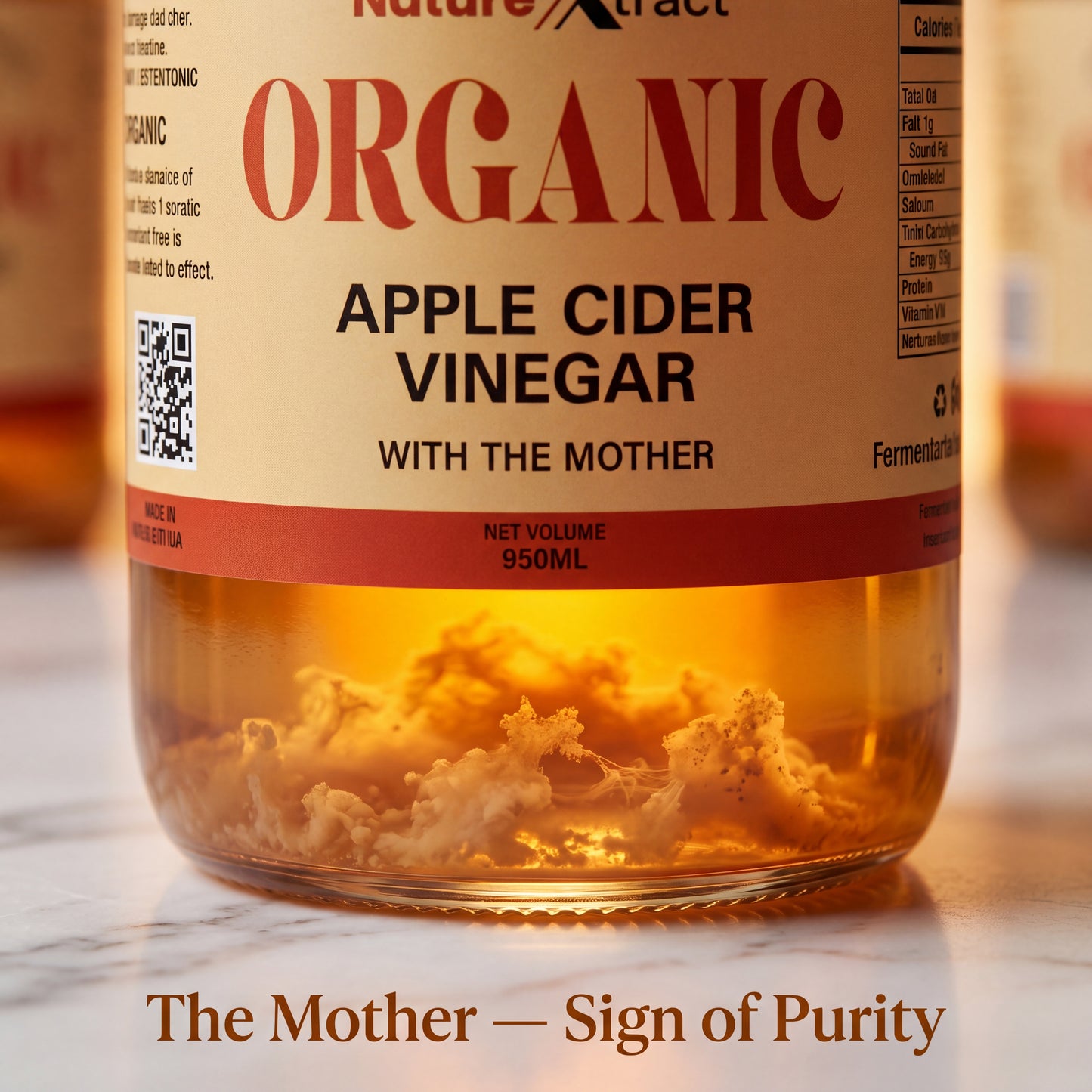 Apple Cider Vinegar (With Mother) – Raw, Unfiltered & Organic