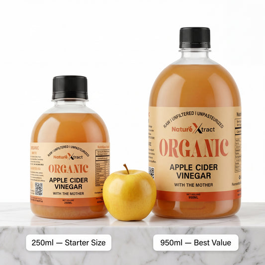 Apple Cider Vinegar (With Mother) – Raw, Unfiltered & Organic